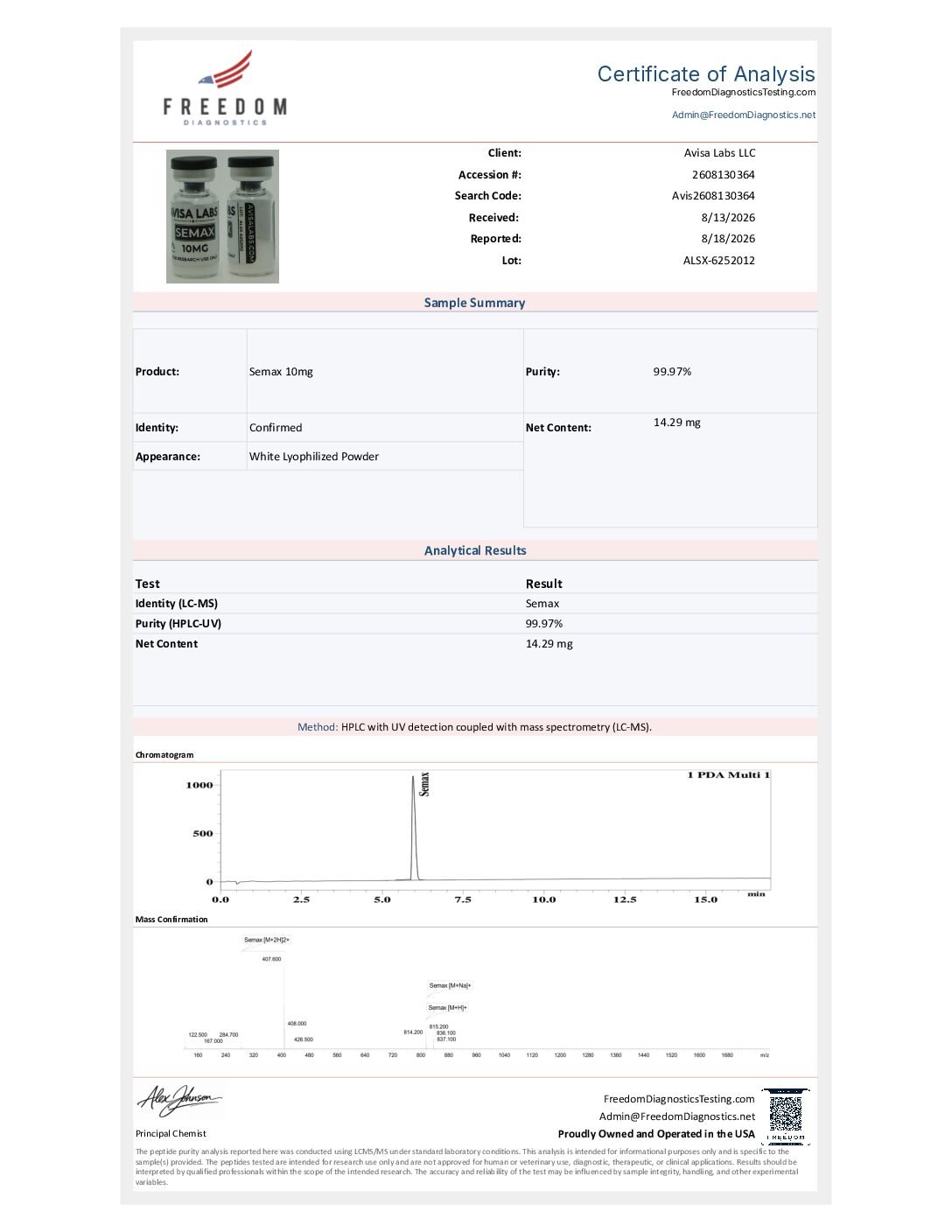 SEMAX 10MG - Image 2